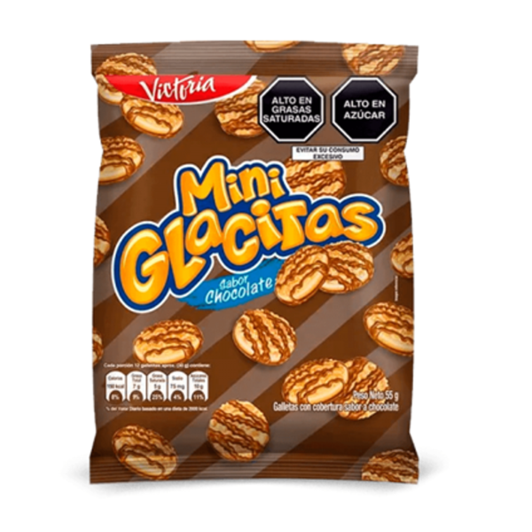 MINI GLACITAS DE CHOCOLATE