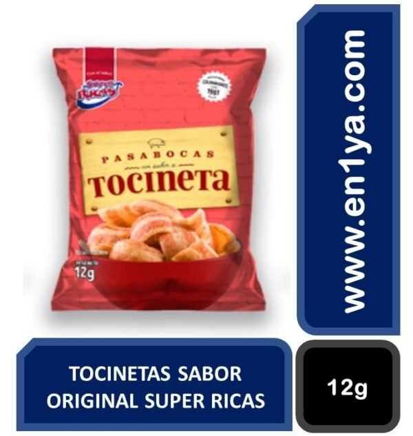 TOCINETA SUPER RICAS X PAQUETE